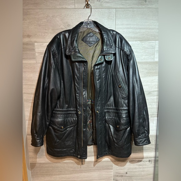 Other - Vintage Leather Jacket – Moore’s size medium